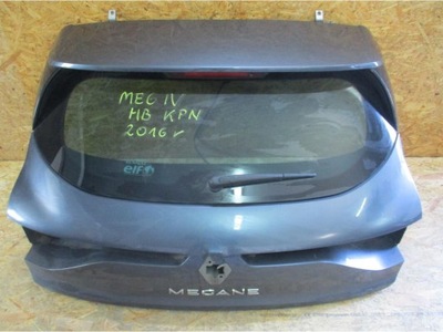Renault megane iv хэтчбек 2016- крышка багажника багажника tekpn фото №1