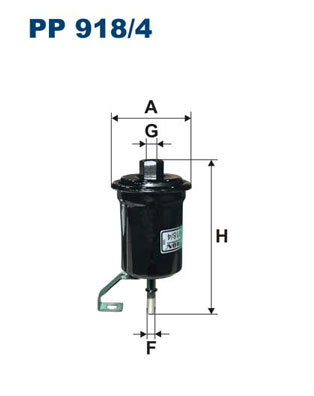 ФІЛЬТР ПАЛИВА ФІЛЬТРON PP918/4 PP9184