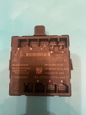 Модуль двері mercedes a1669012103 фото №1