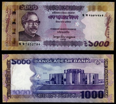 BANGLADESZ 1000 Taka 2023 P-59 UNC