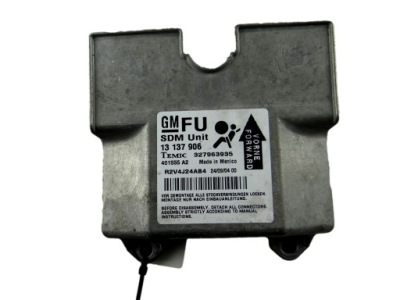 Модуль датчик подушка безпеки opel astra h 13 137 906 фото №1