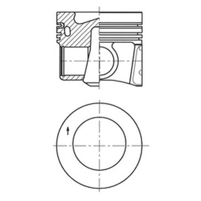 PISTÓN KOLBENSCHMIDT 41271610  