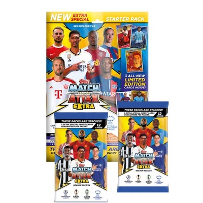 MATCH ATTAX EXTRA 2023/2024 STARTER PACK - ZESTAW STARTOWY Z ALBUMEM