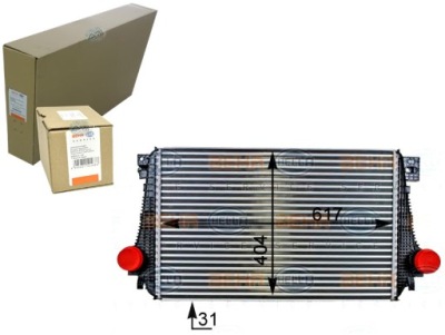 Behr hella интеркулер vw amarok 2.0 tsi 2h_. s1b фото №1