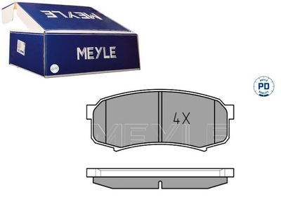 Meyle 025 219 4715/pd набор тормозных колодок тормозных, тормоза дисковые фото №1