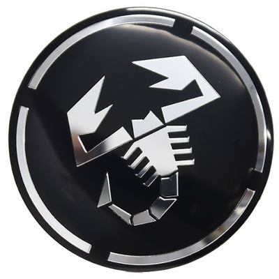 LOGO Emblemat na dekielki ABARTH Scorpion 3D Fiat