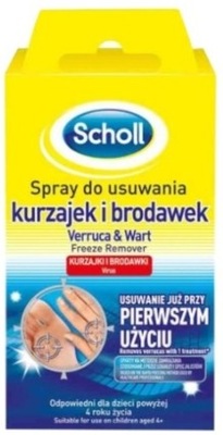 SCHOLL Spray do usuwania kurzajek i brodawek 80 ml