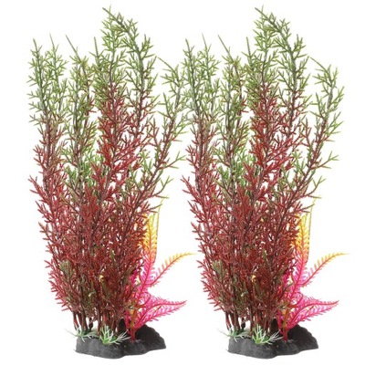 Fish Tank Accessories Ornament 2 Pcs