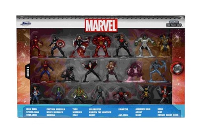 JADA MARVEL FIGURKI KOLEKCJONERSKIE METALOWE 20SZT