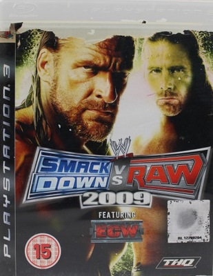 SMACKDOWN VS RAW 2009 PS3