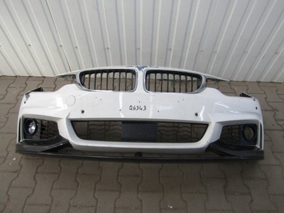 Бампер перед передній bmw 4 f32 f33 f36 m performance карбон фото №1