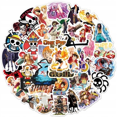 100 ШТУКИ CARTOON ONE PIECE НАКЛЕЙКИ ANIME NAKLEJK LOK7098