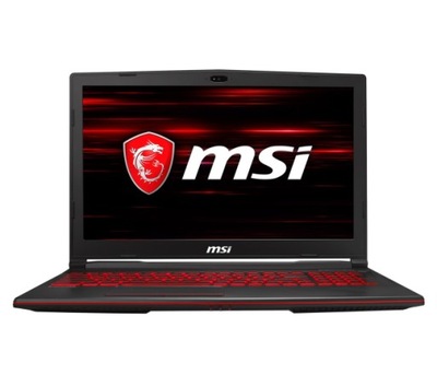 MSI GL63 9SD i7-9750H 16GB GTX1660Ti 512SSD FHD 120Hz W10