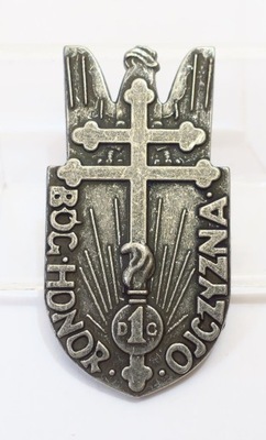 ODZNAKA 1 DYWIZJA GRENADIERÓW KOPIA REPLIKA