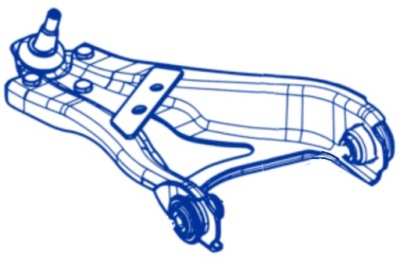 Важіль duster, captur, arkana, правий, оригінал фото №1