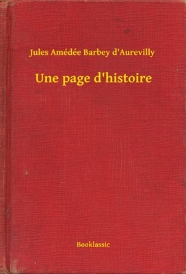 Une page d'histoire EBOOK