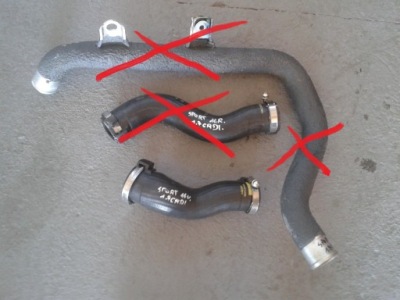 Kia sportage iv 2016 1.7 crdi труба пабтрубок  шланг интеркулер интеркулер фото №1