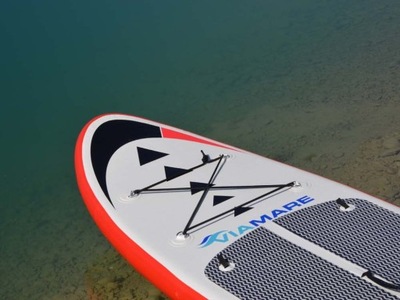 Deska SUP VIAMARE SUP Board 300 red długość 300 cm