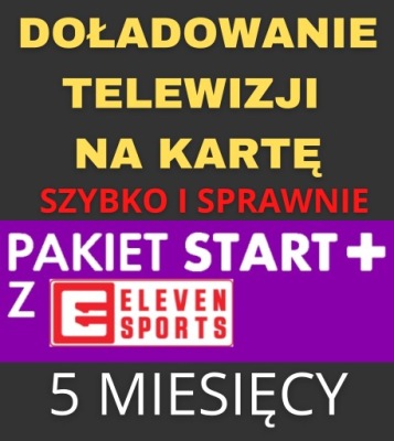 DOŁADOWANIE TNK PAKIET START+ z ELEVEN SPORTS 5 m