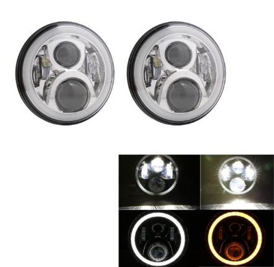 PIEZA INSERTADA DIODO LUMINOSO LED FAROS 7 INTEGROS JEEP UAZ SUZUKI ROVER TIPO E  