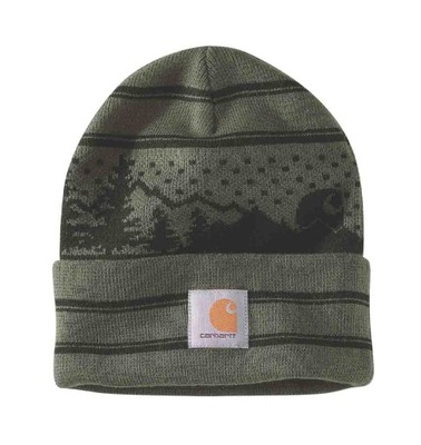 CZAPKA ZIMOWA CARHARTT HOLIDAY KNIT BEANIE BASIL