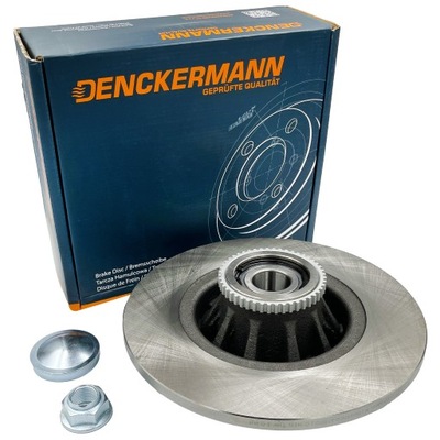 DISCS BRAKE NISSAN PRIMASTAR REAR 280MM + BEARING ABS DENCKERMANN  