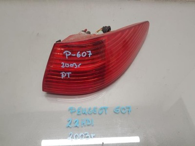 Лампа правая задняя задняя peugeot 607 фото №1