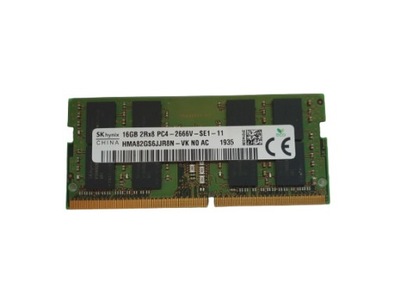 Pamięć RAM DDR4 16GB PC4 2666 SO-DIMM 2666MHz