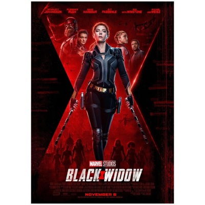 Plakat Czarna Wdowa Black Widow Scarlett Johansson