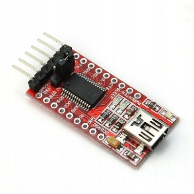 Konwerter USB-TTL FT232RL - zgodny z Arduino/AVR/ESP/STM32/RS232