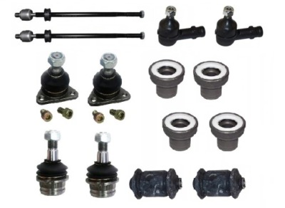 Шарова опора важеля втулки наконечники тяги vw transporter t2 t3 перед kpl фото №1