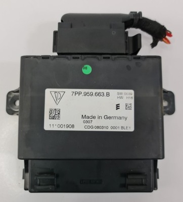 Модуль напряжения porsche cayenne ii 7p5 7pp959663b фото №1