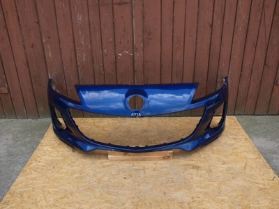 Mazda 3 lift 11-13 бампер перед передний 173a фото №1