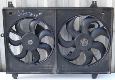 Kia carens 05 r 2.0 16v вентилятори радіатора фото №1