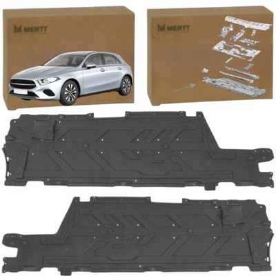 Пластиковая защита подвеска левая правая mercedes a w177 2018- комплект фото №1