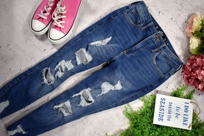 HOLLISTER JEANSOWE RURKI SKINNY IDEAŁ___34 H241 Q