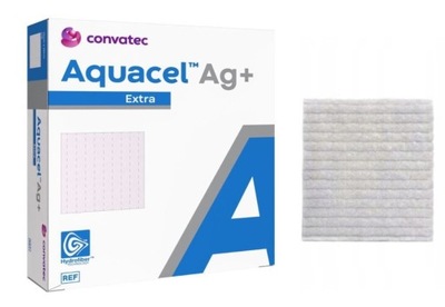 Opatrunek ze srebrem Aquacel Ag+ Extra 10x10cm 1sz