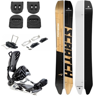 Zestaw Splitboard Pathron Scratch Split 156cm + Voile