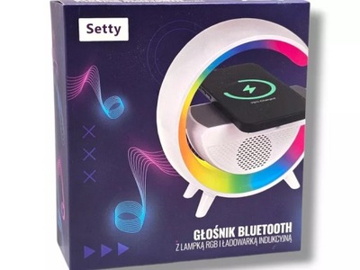 GŁOŚNIK Z ŁADOWARKĄ BEZPRZEWODOWĄ SETTY