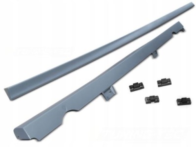 Пороги накладки пороговые do vw golf vii 7 13-17 r look фото №1