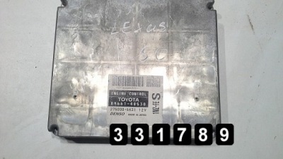 2004 lexus rx 330 ecu 8966148530 фото №1