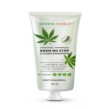 KREM DO STÓP Z OLEJEM KONOPNYM 100ml