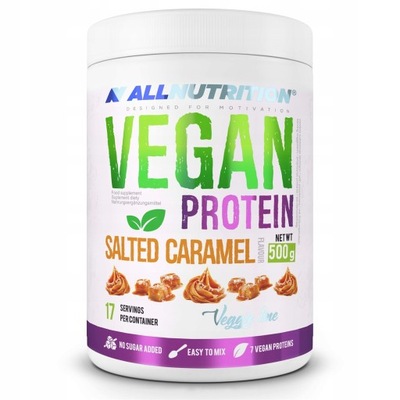 Allnutrition Vegan Protein 500g Karmel Wegańskie