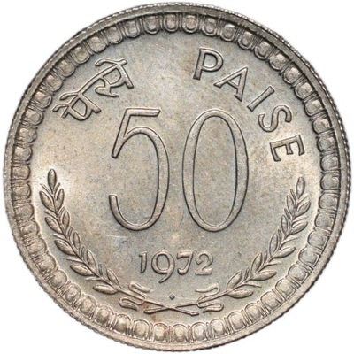 Indie 50 pajs 1972