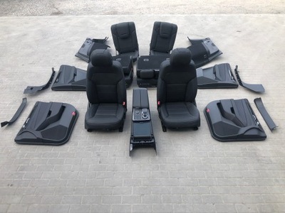 Mercedes gls сиденья середина обшивки 7 пассажирский x166 фото №1