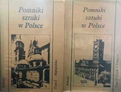 POMNIKI SZTUKI W POLSCE 1-2 MAŁOPOLSKA ŁOZIŃSKI