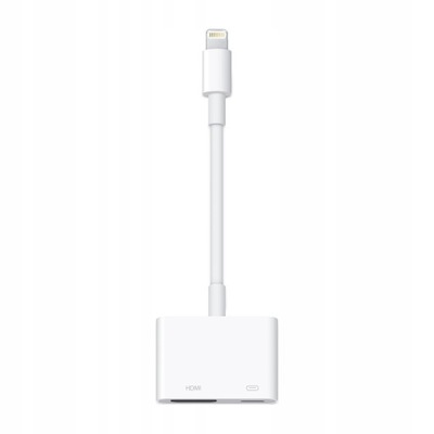 Przejściówka Apple Lightning - AV Apple MD826ZM/A Biały