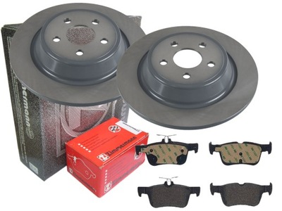 Тормозные диски тормозные колодки zimmermann задняя ford edge 316mm фото №1