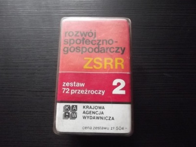 Slajdy Rozwój społeczno-gospodarczy ZSRR propaganda z PRL-U