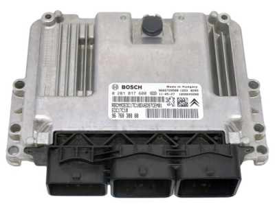 Бортовий комп'ютер citroen ds3 1.6 hdi 9676830080 0281017600 фото №1